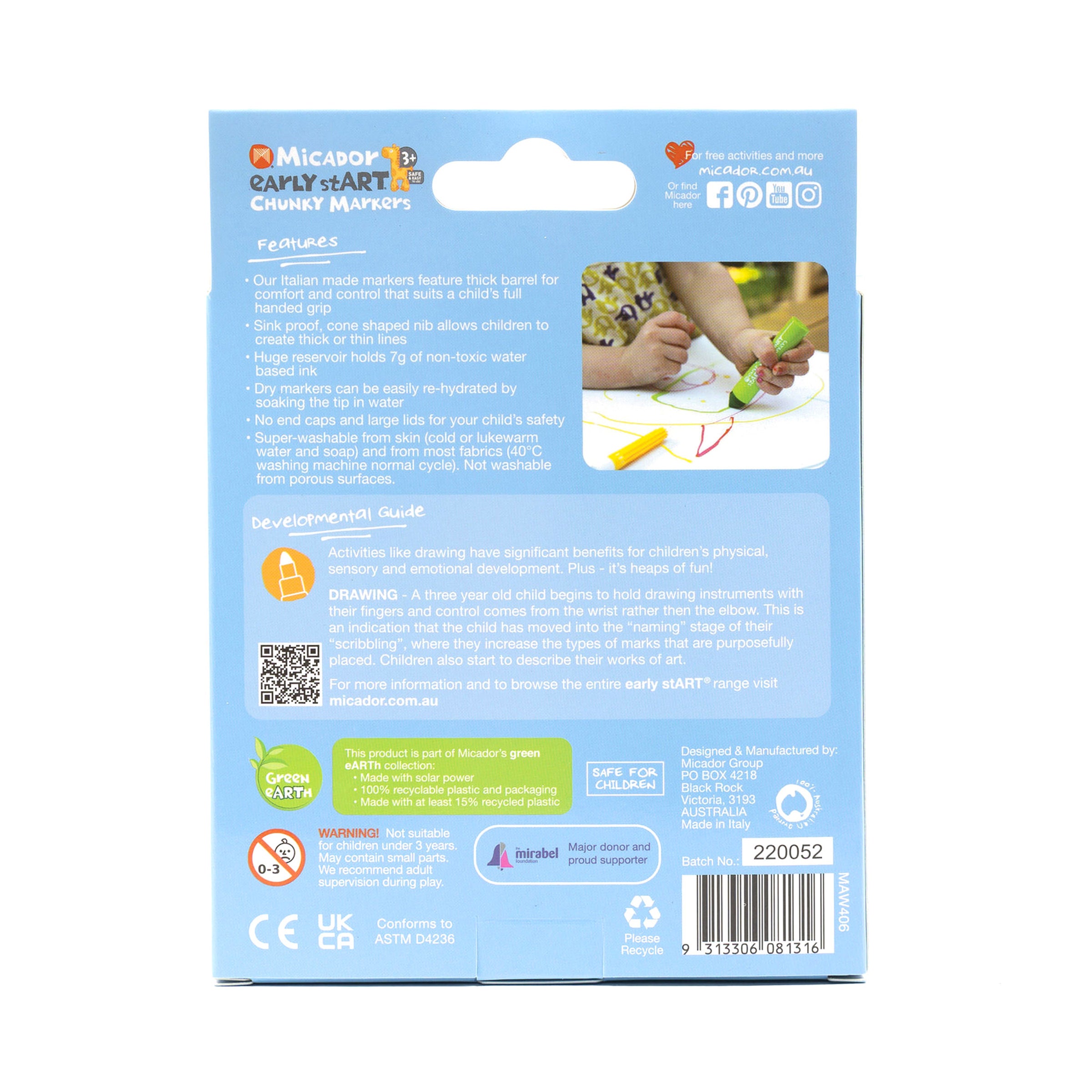 Chunky Markers - Pack 5 early stART, Playground