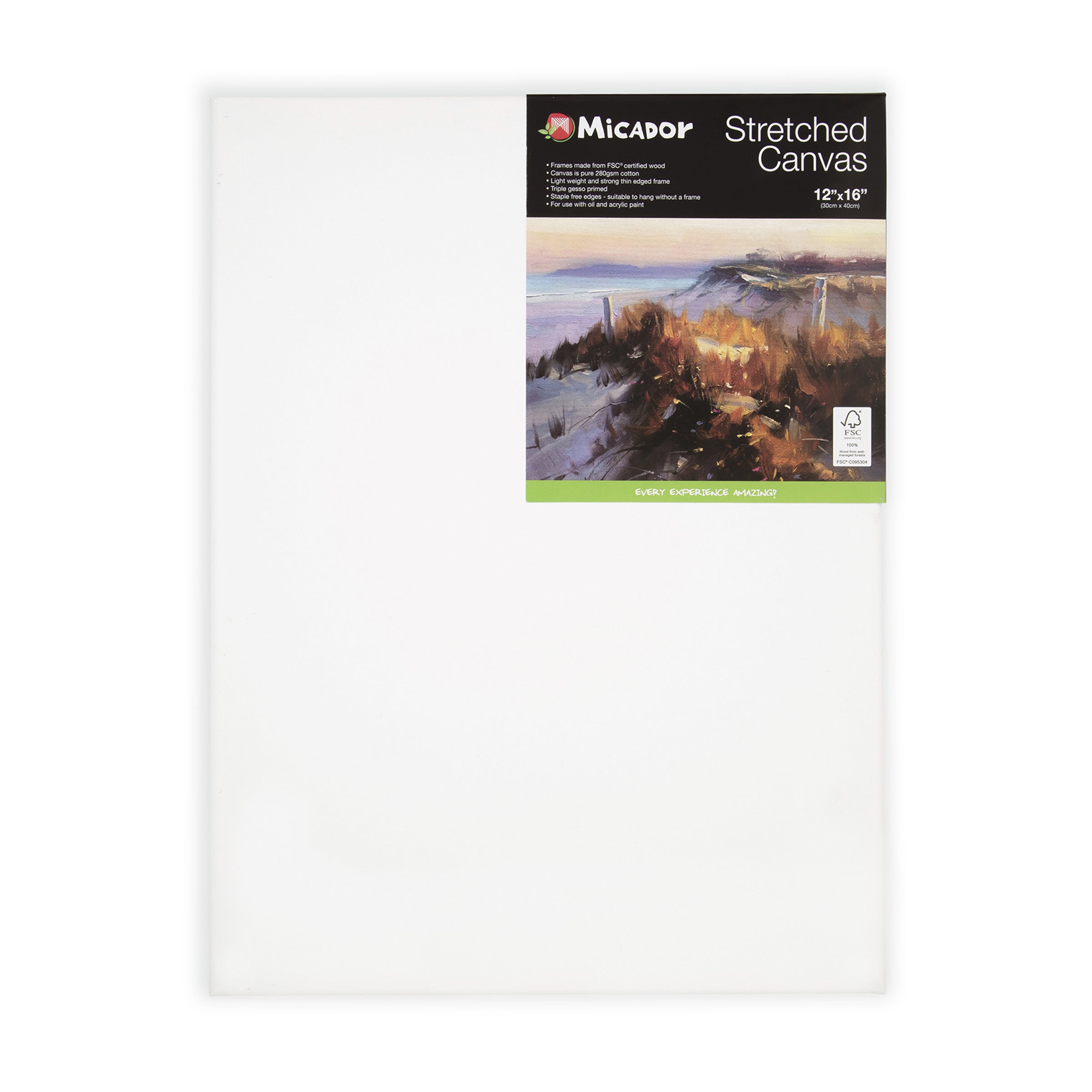 Micador Stretchedcanvas 12X16