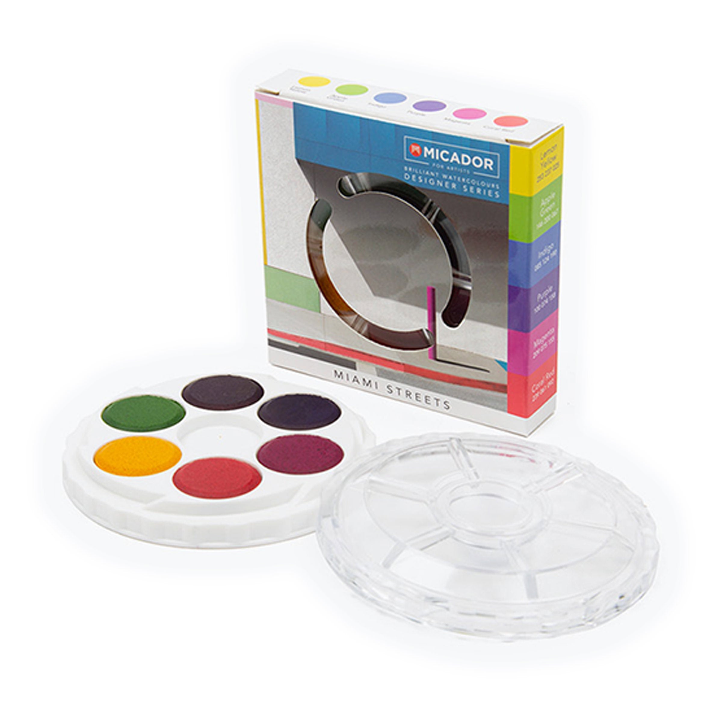 Micador For Artists Brilliant Watercolour Discs Designer