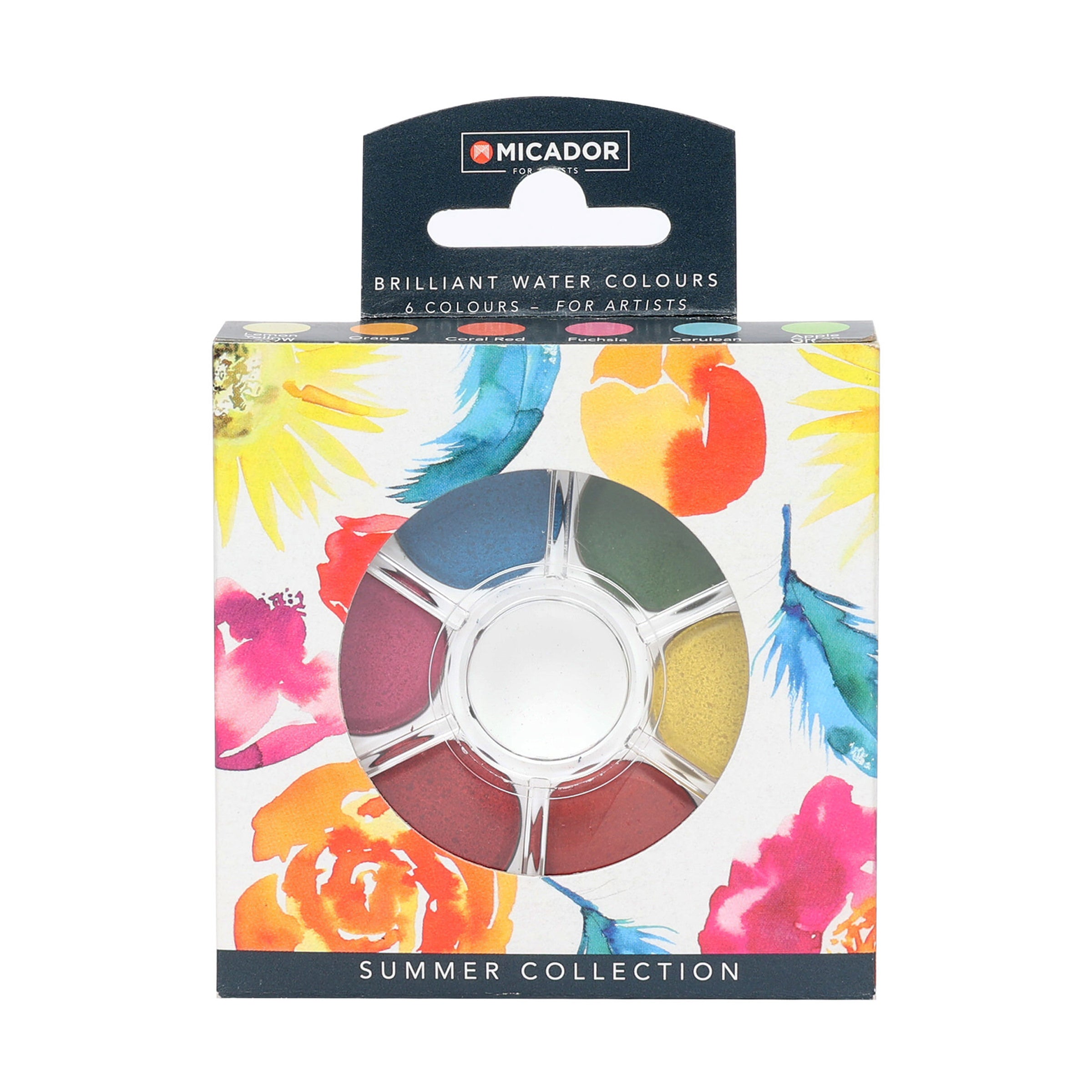 Brilliant Watercolour Disc - Summer Micador For Artists