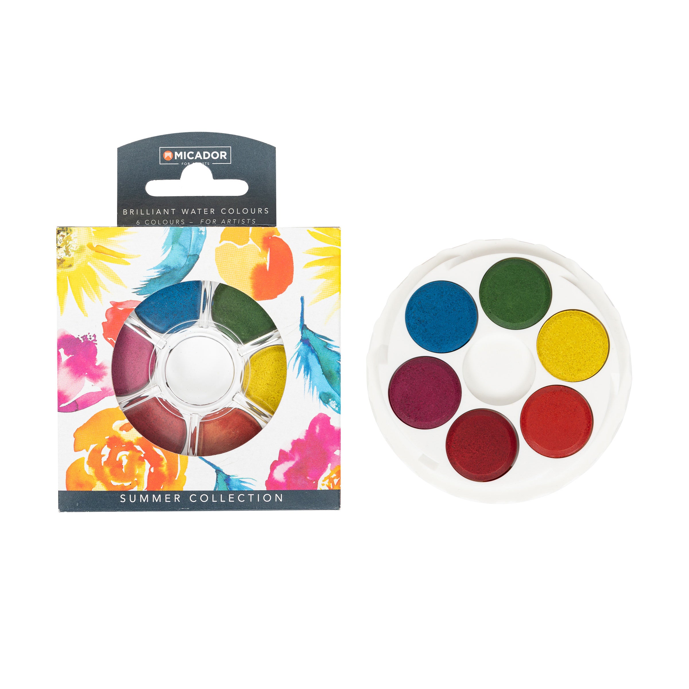 Brilliant Watercolour Disc - Summer Micador For Artists
