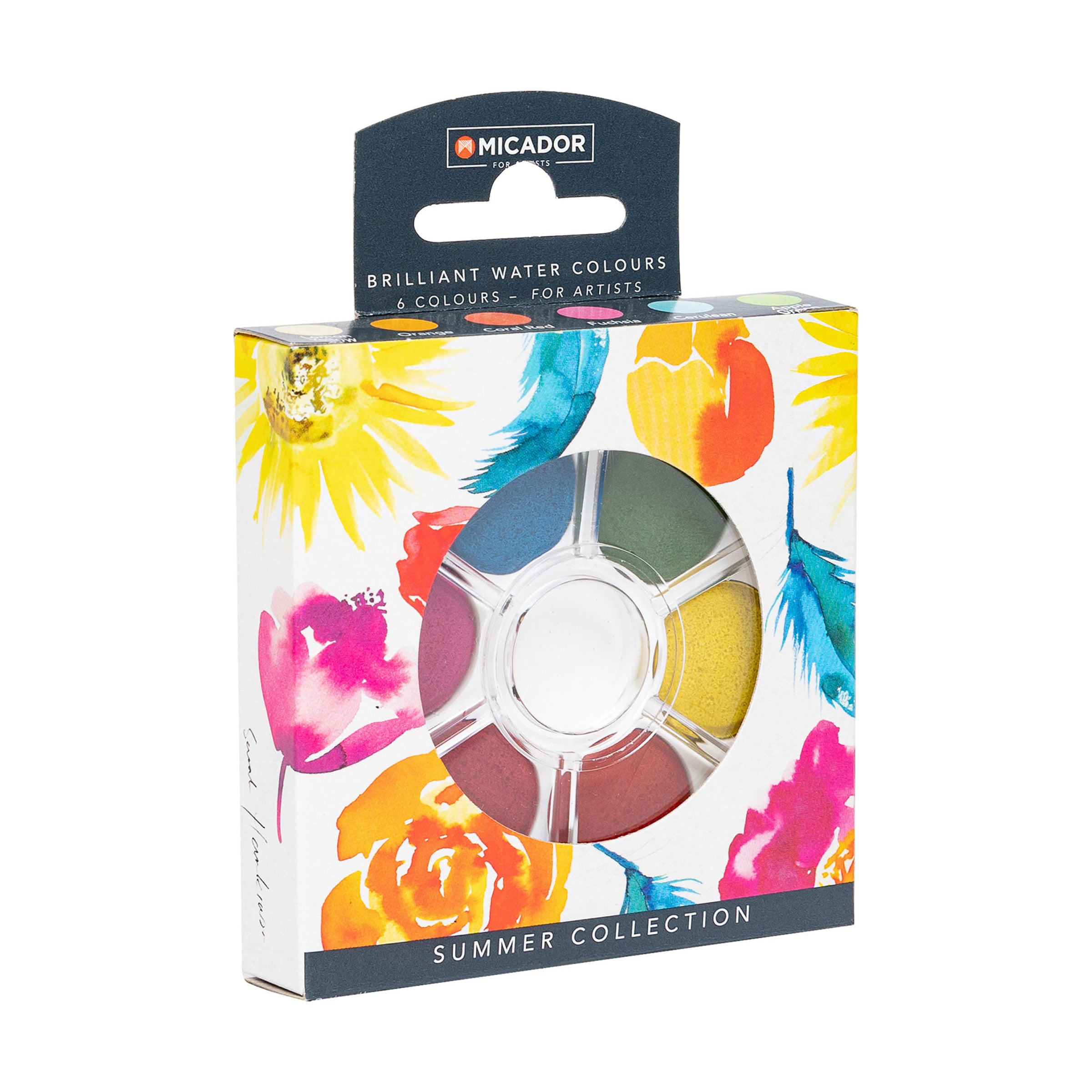 Brilliant Watercolour Disc - Summer Micador For Artists