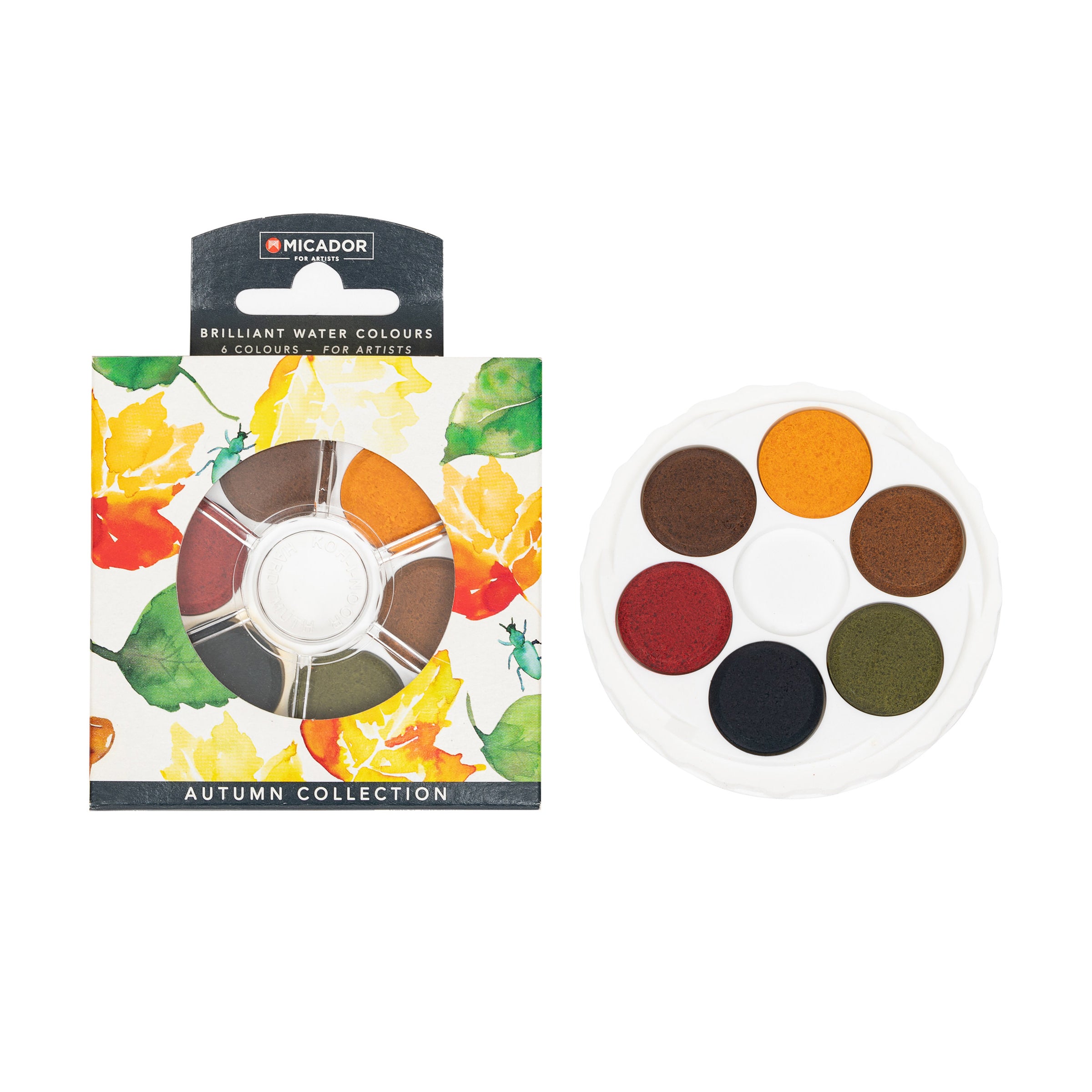 Brilliant Watercolour Disc - Autumn Micador For Artists