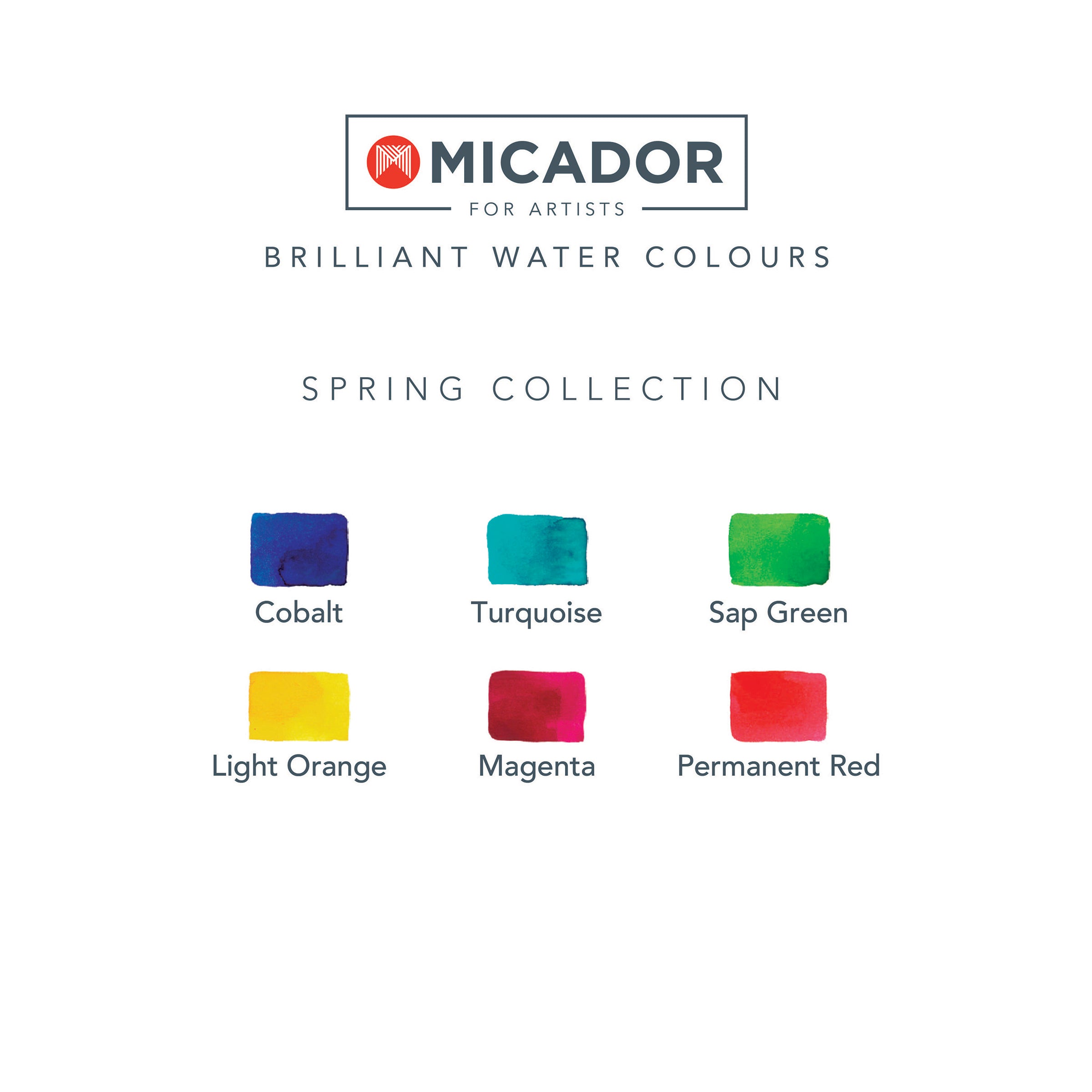 Brilliant Watercolour Disc - Spring Micador For Artists