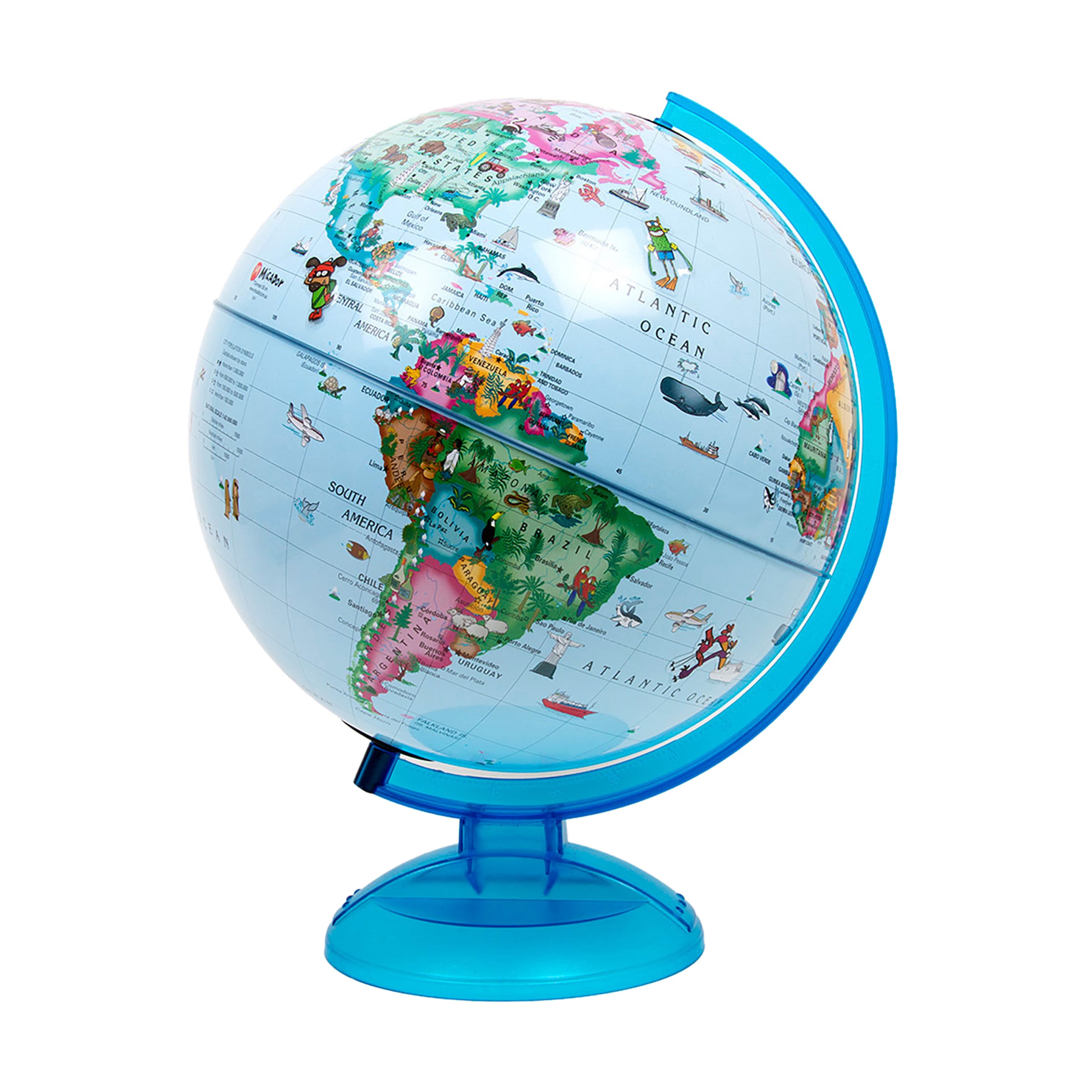 Globe4Kids - Blue Ocean, 30cm Adventure Edition Micador jR.