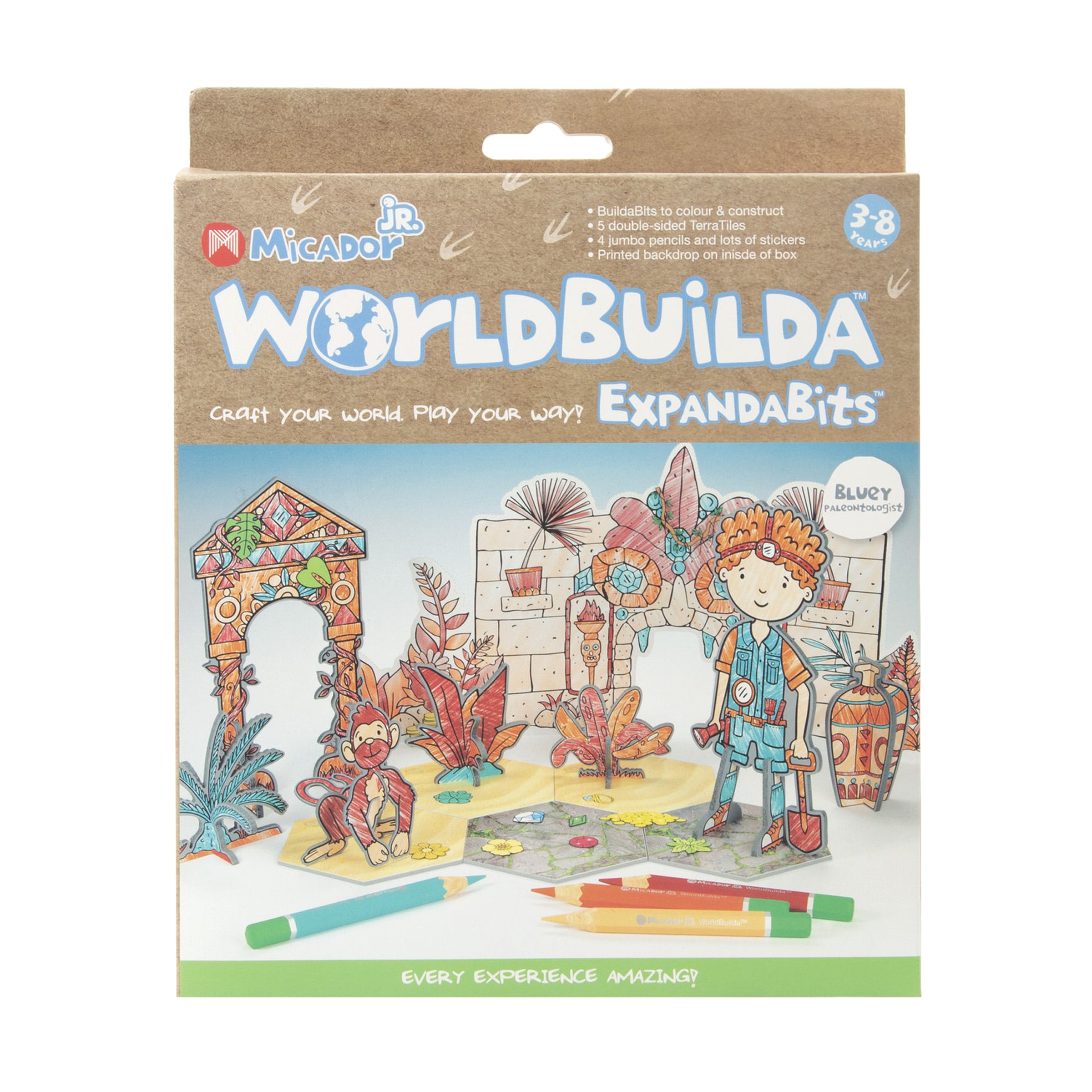 WorldBuilda ExpandaBits FSC Mix - Bluey Micador jR.