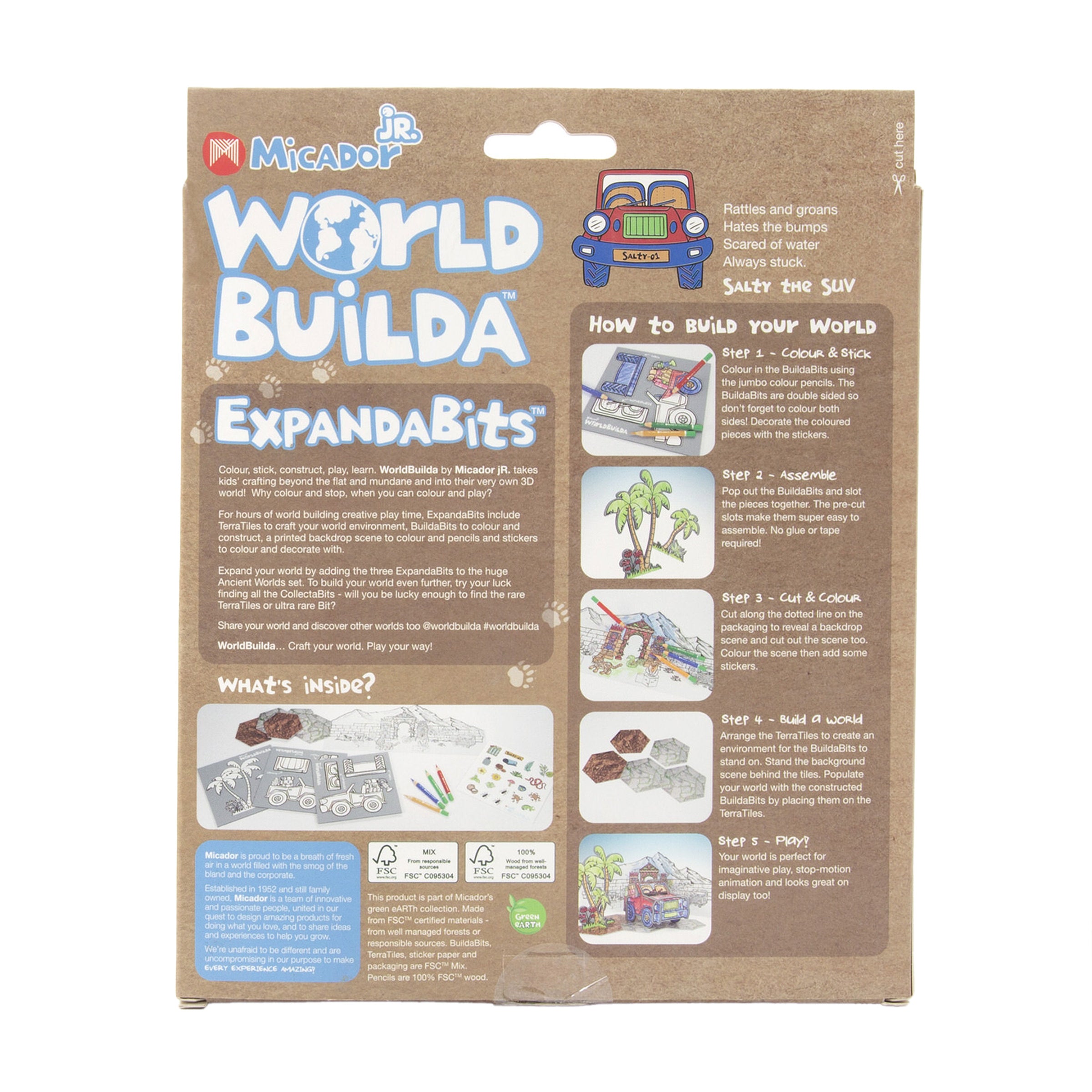 WorldBuilda ExpandaBits FSC Mix - Salty Micador jR.