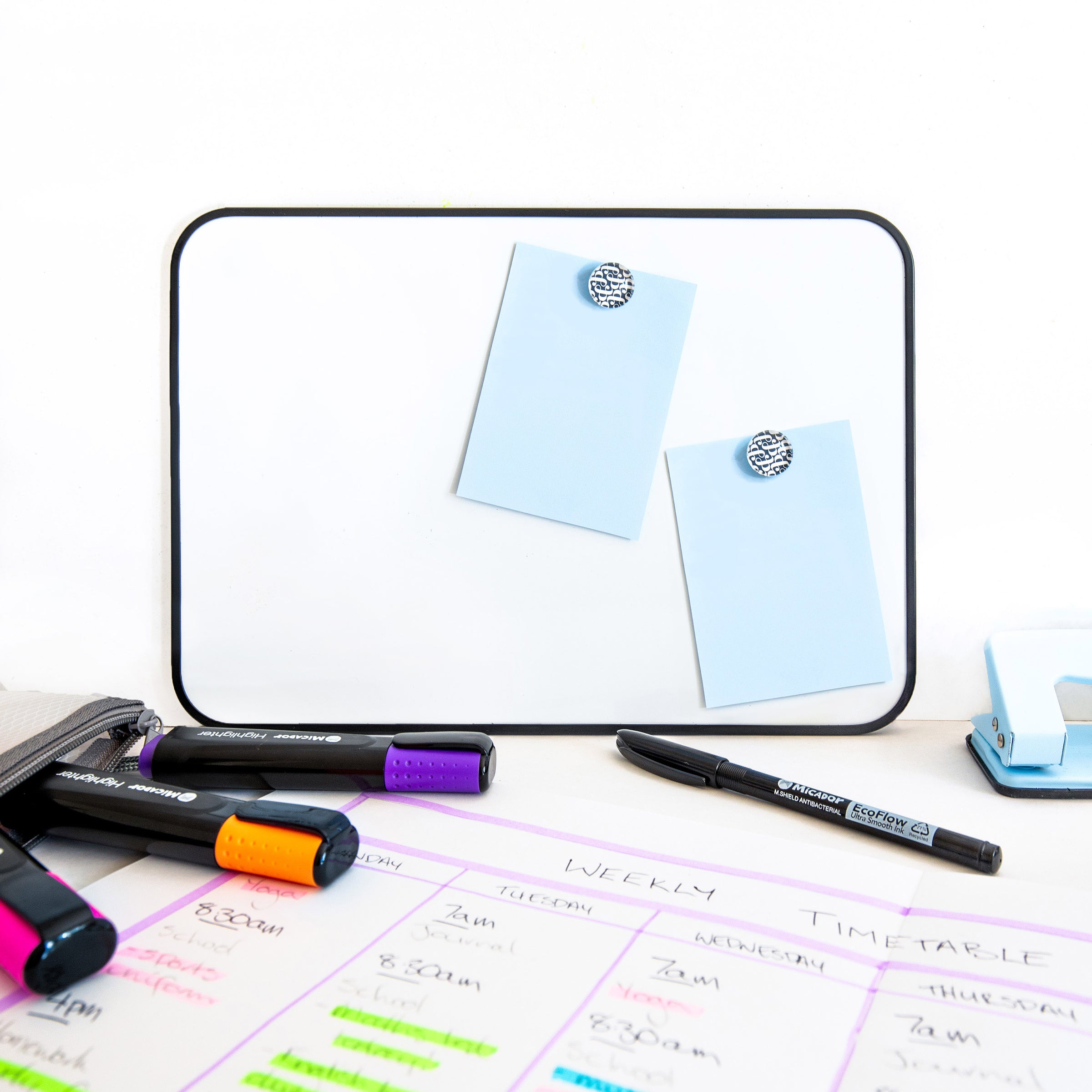 Micador Double Sided Whiteboard