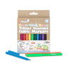 Colour, Wash, Repeat Totally Washable Fabric Markers, Pack 12, Micador jR.