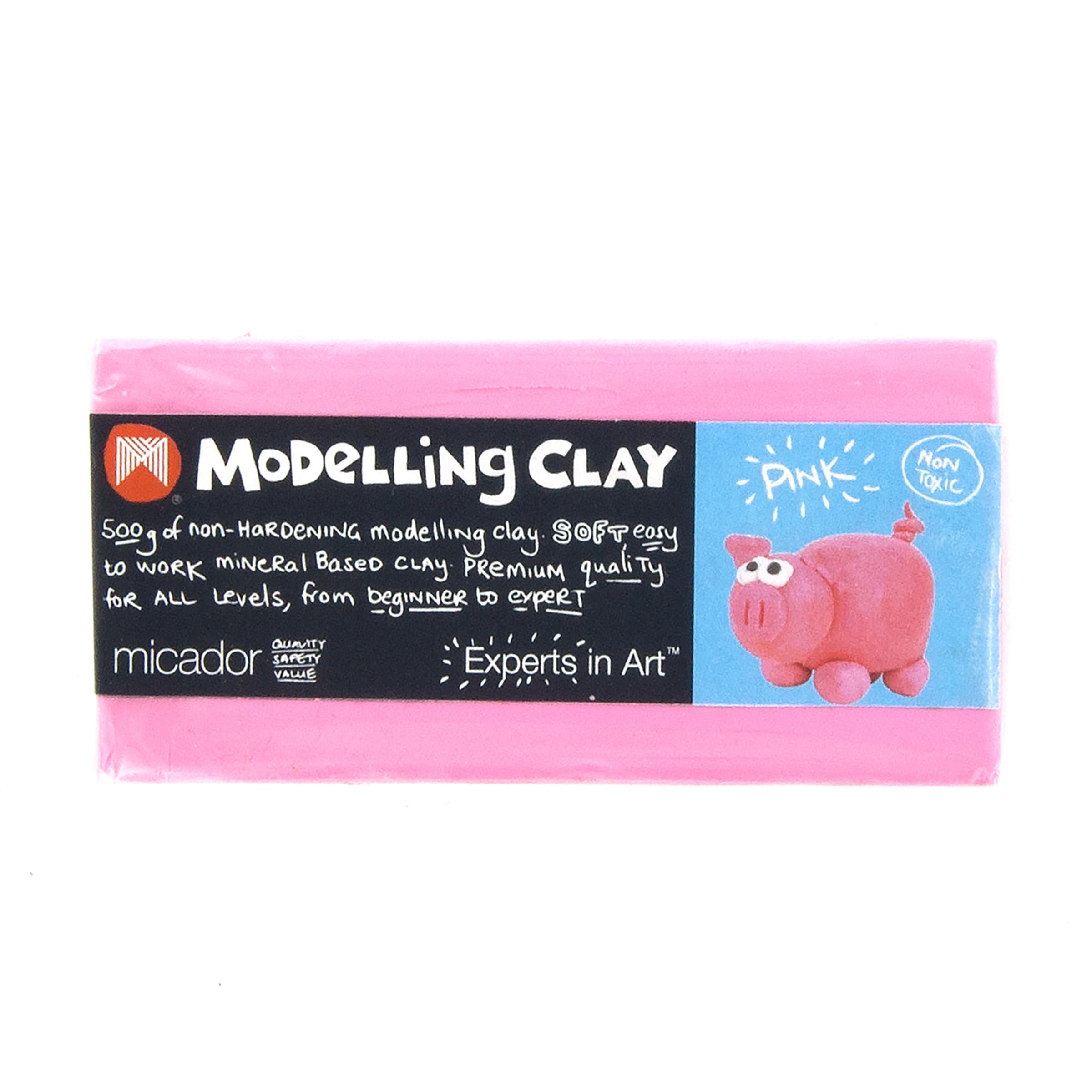 Micador Supermodellingclay Colourfun Pink