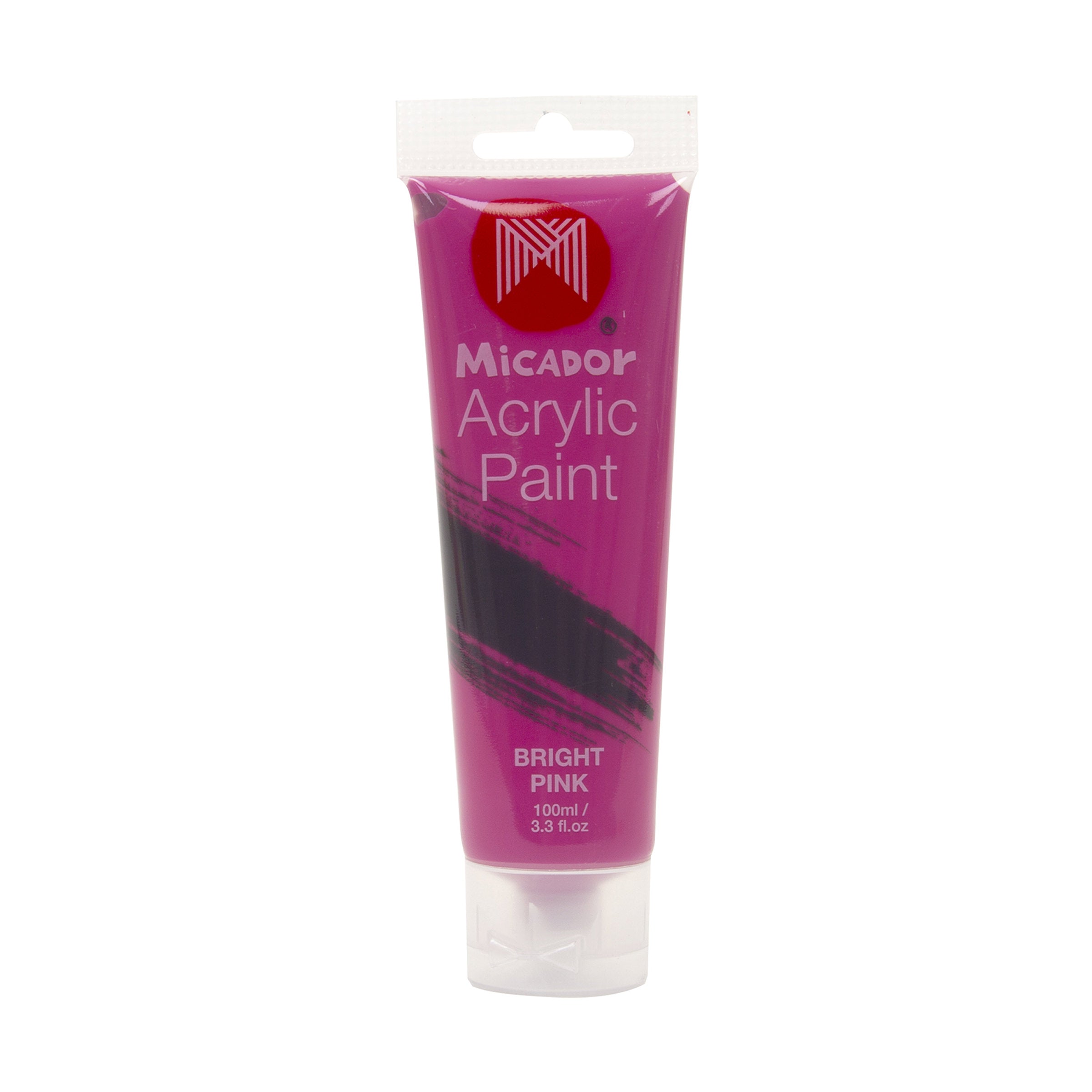 Micador Acrylicpaint Basic Brightpink 100Ml