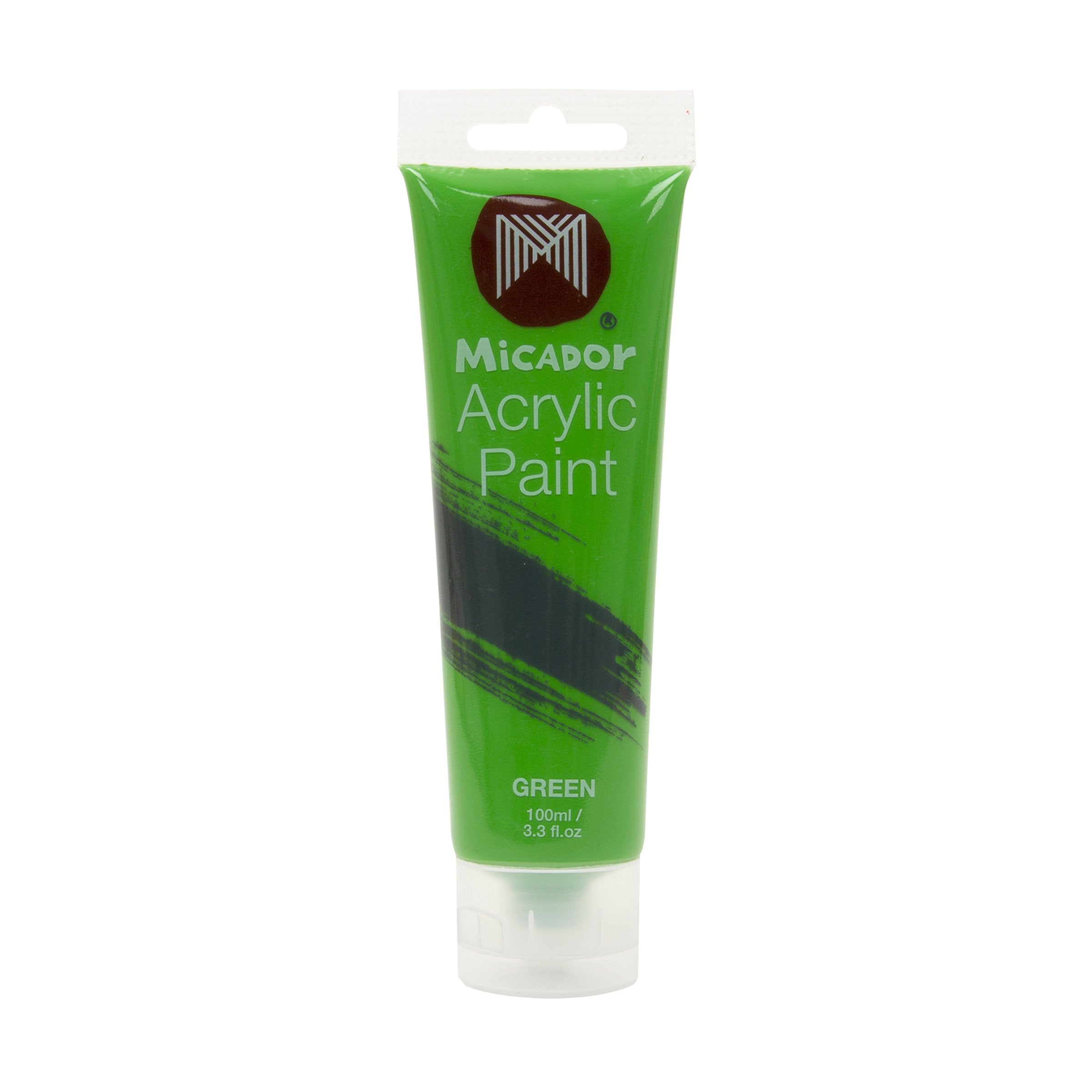 Micador Acrylicpaint Basic Green 100Ml