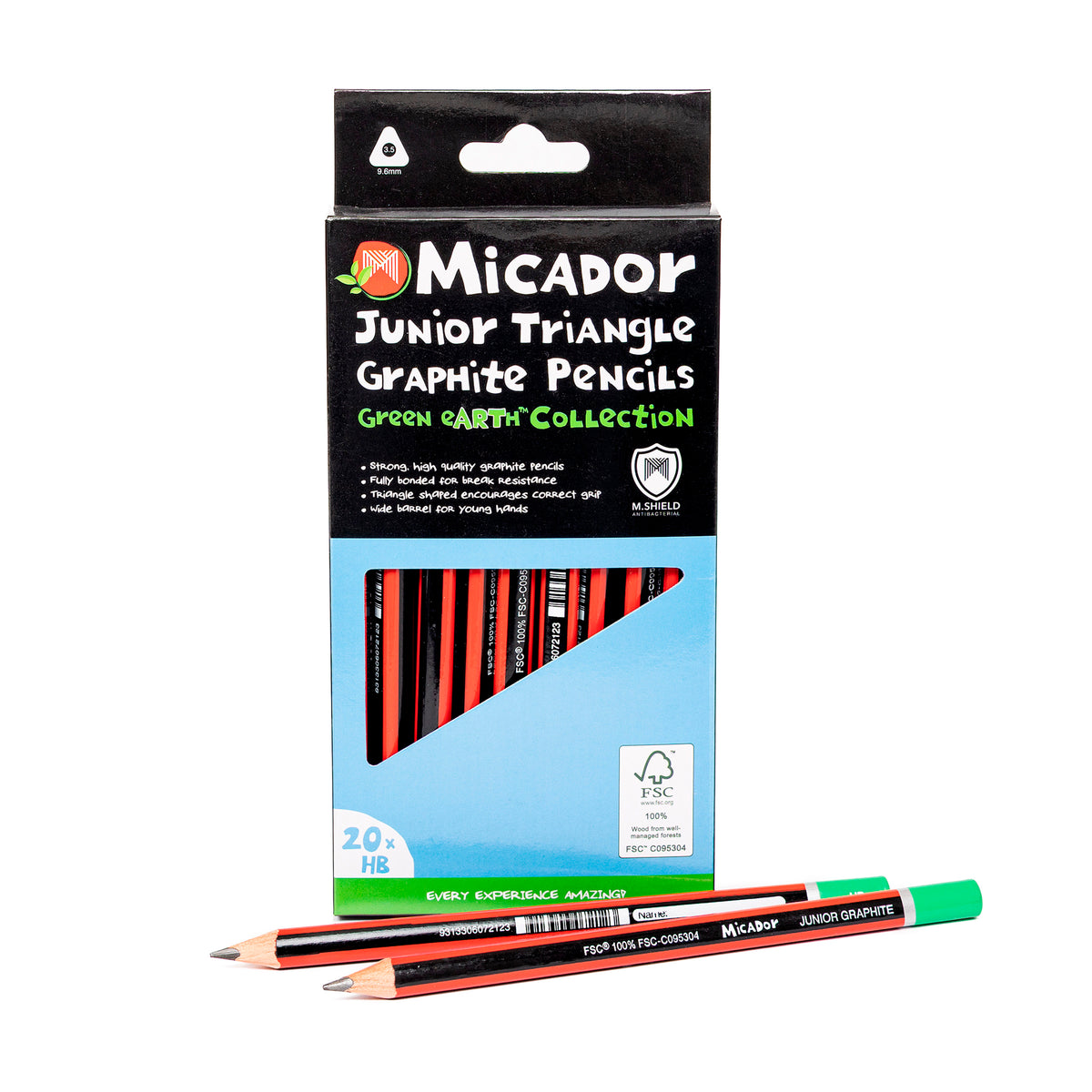 Junior Triangle Graphite Pencils FSC 100% - HB | Micador