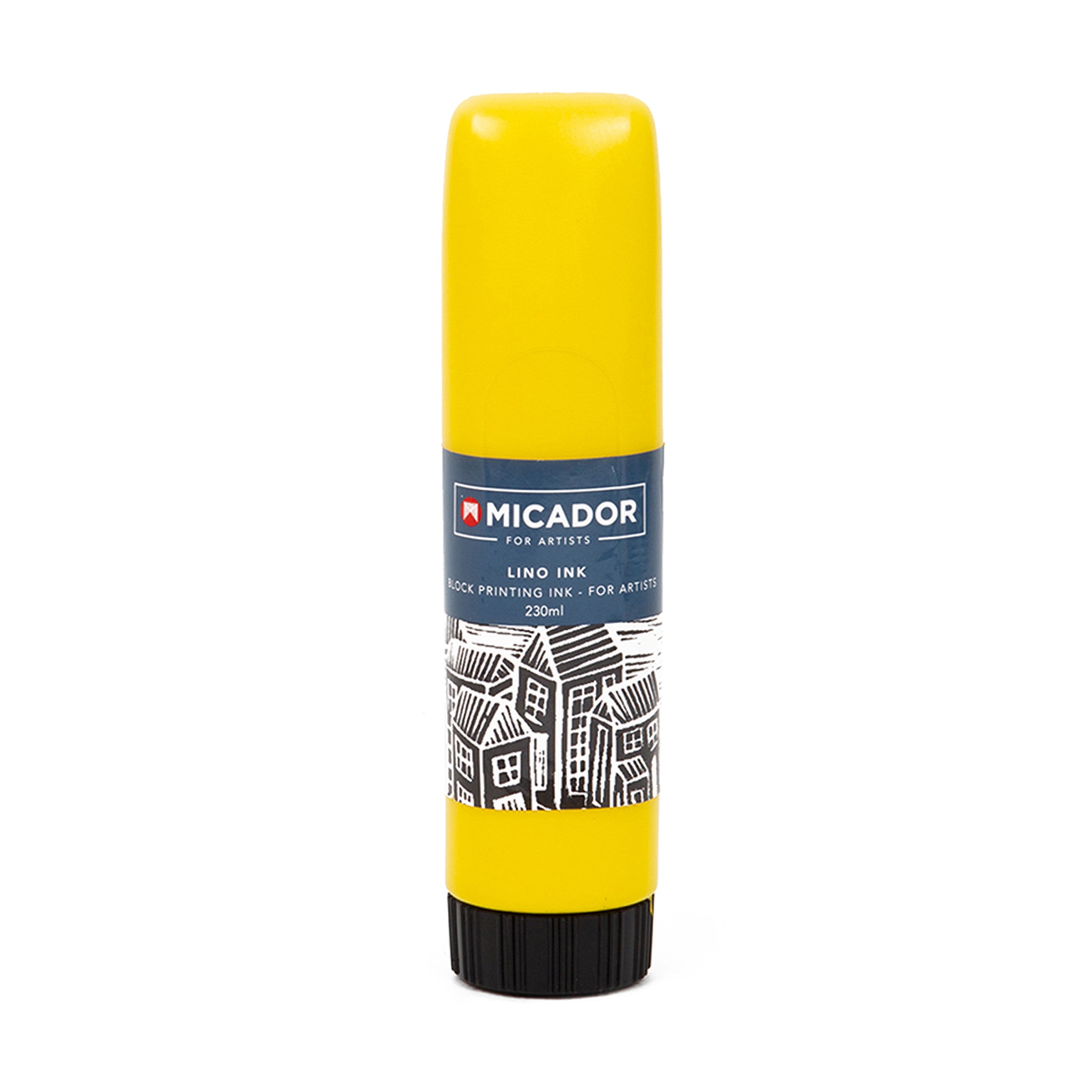 Micador For Artists Lino Ink Yellow 230Ml