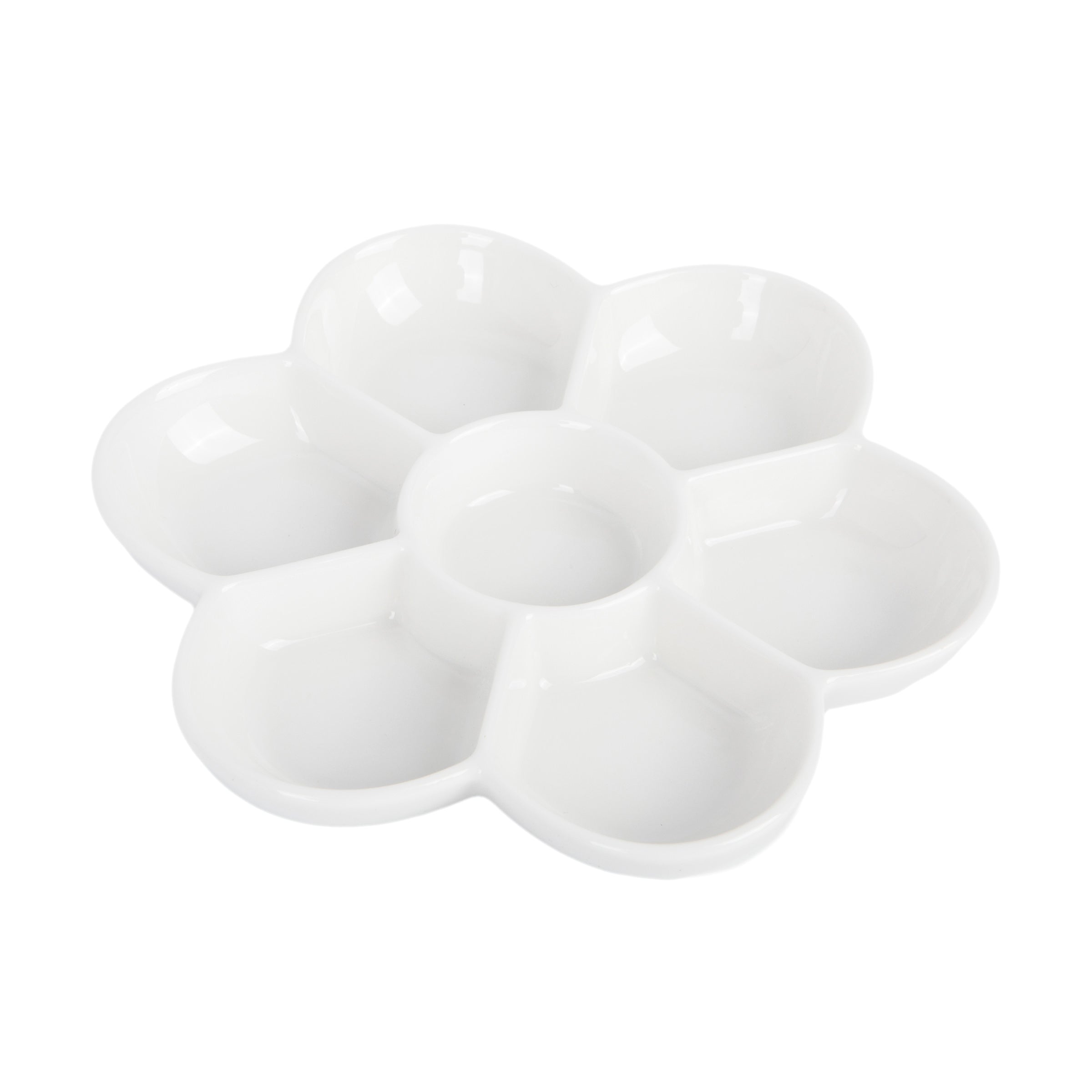 Secure Base Ceramic Mixing Palette 7 wells, Micador Timeless