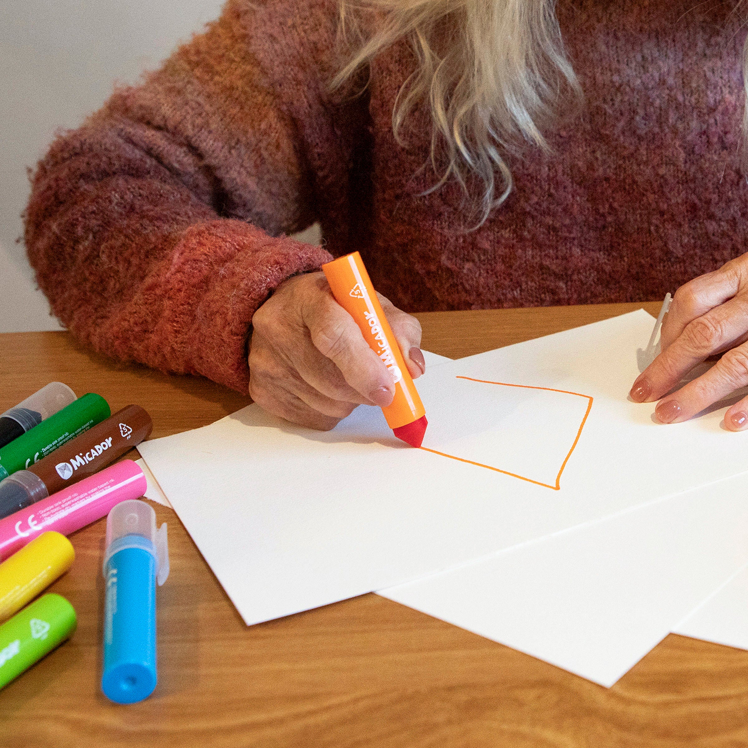 Easy Grip Markers, Pack 10 Micador Timeless