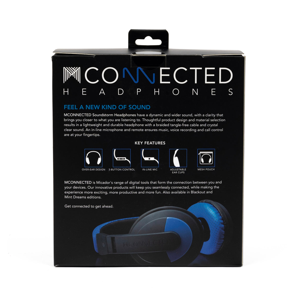 SoundStorm Headphones - Azure Skies MCONNECTED
