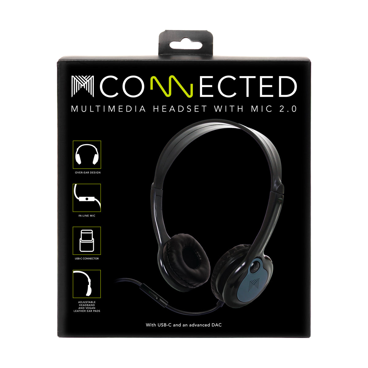 Headsets 2.0 (with inline mic) USB-C MCONNECTED