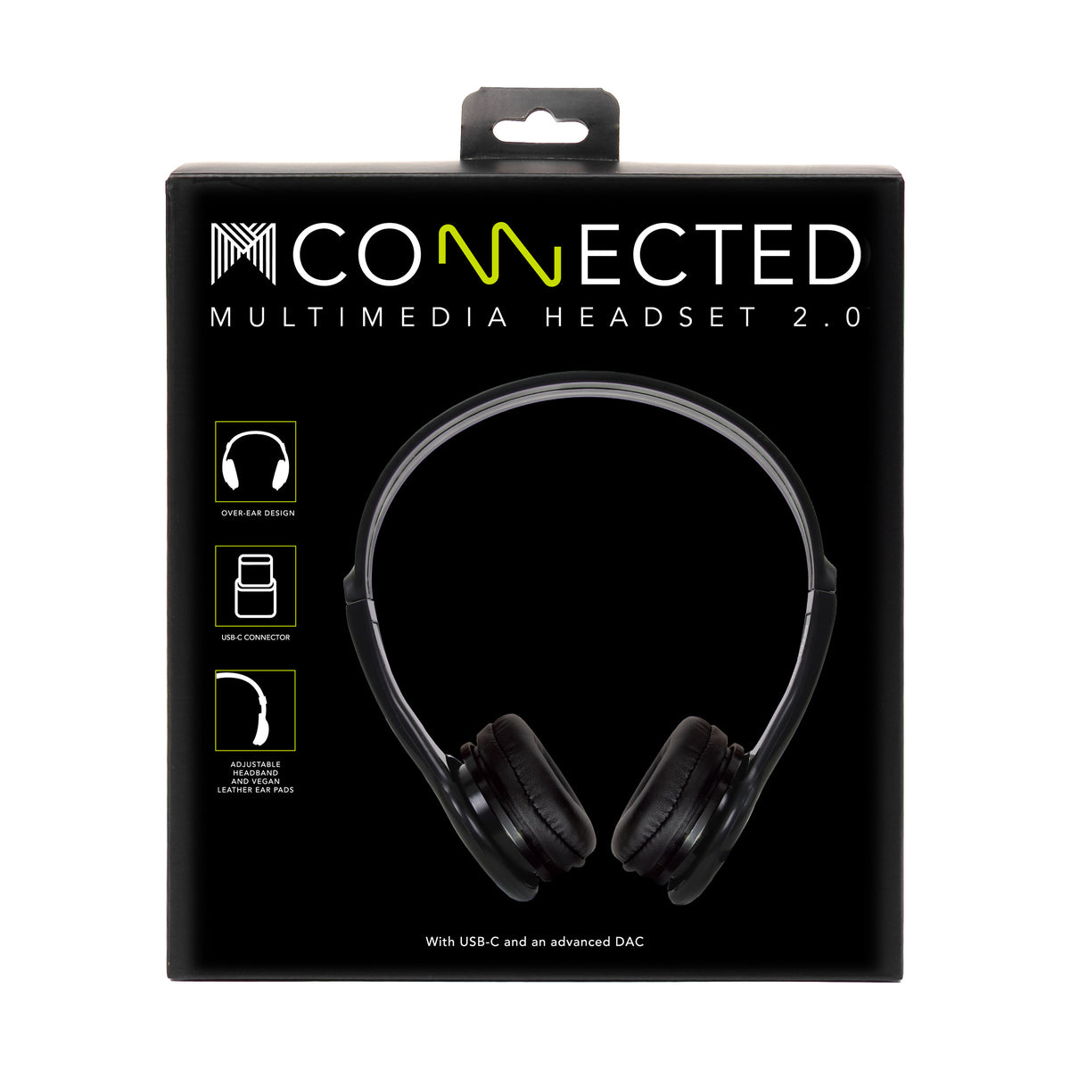 Headsets 2.0 (no mic) USB-C MCONNECTED