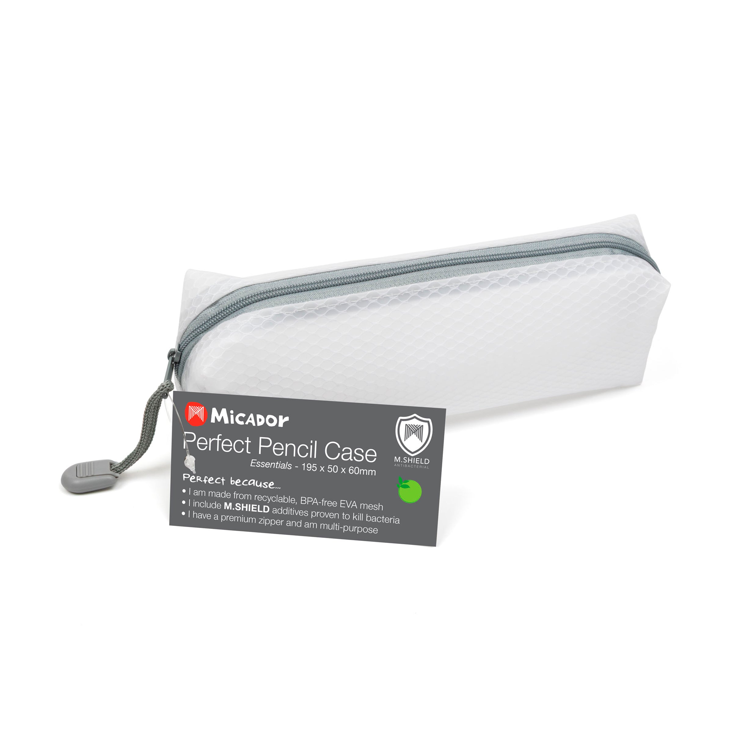 Perfect Case Cylinder M.SHIELD, White Micador
