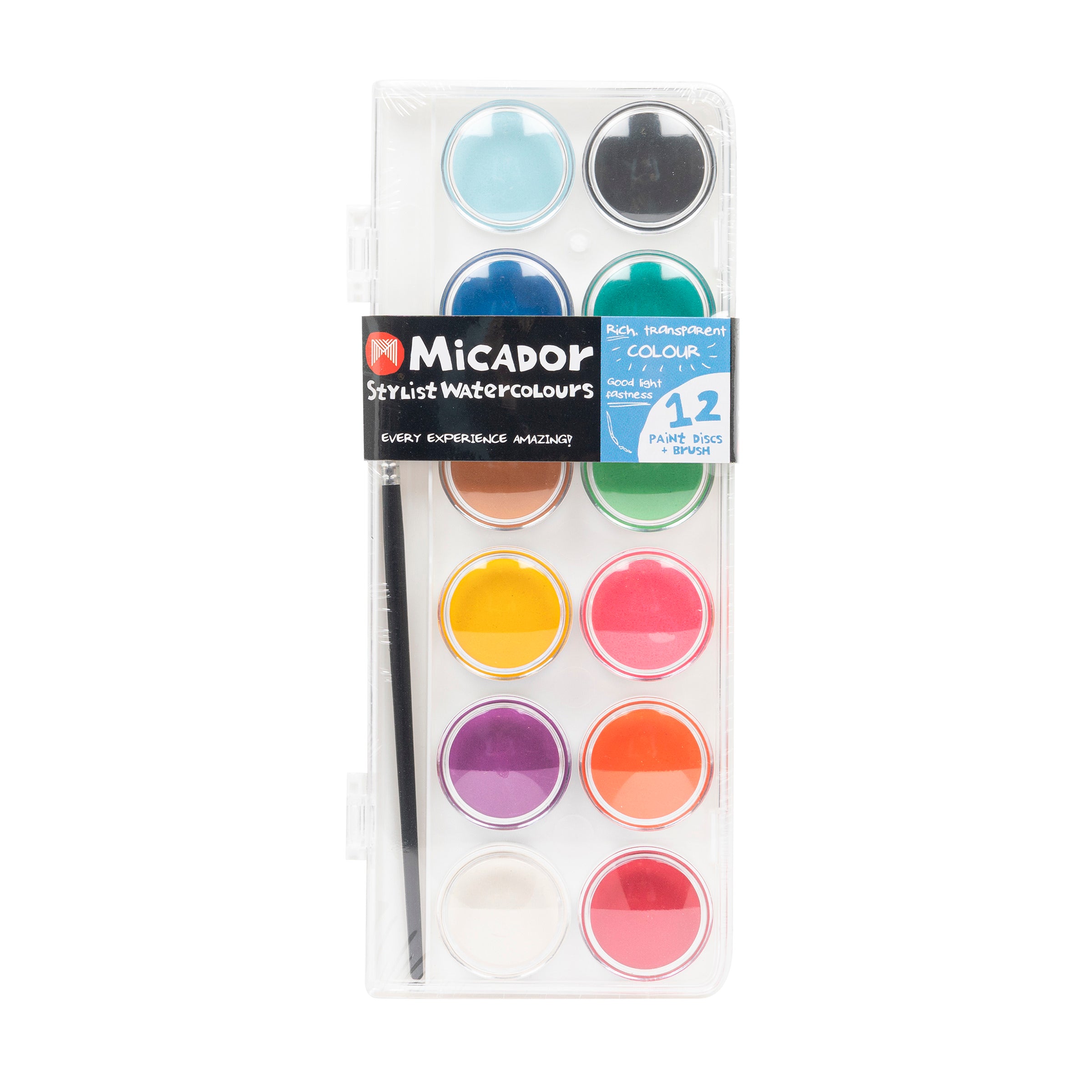 Micador Watercolour Palette Stylist Disc 12