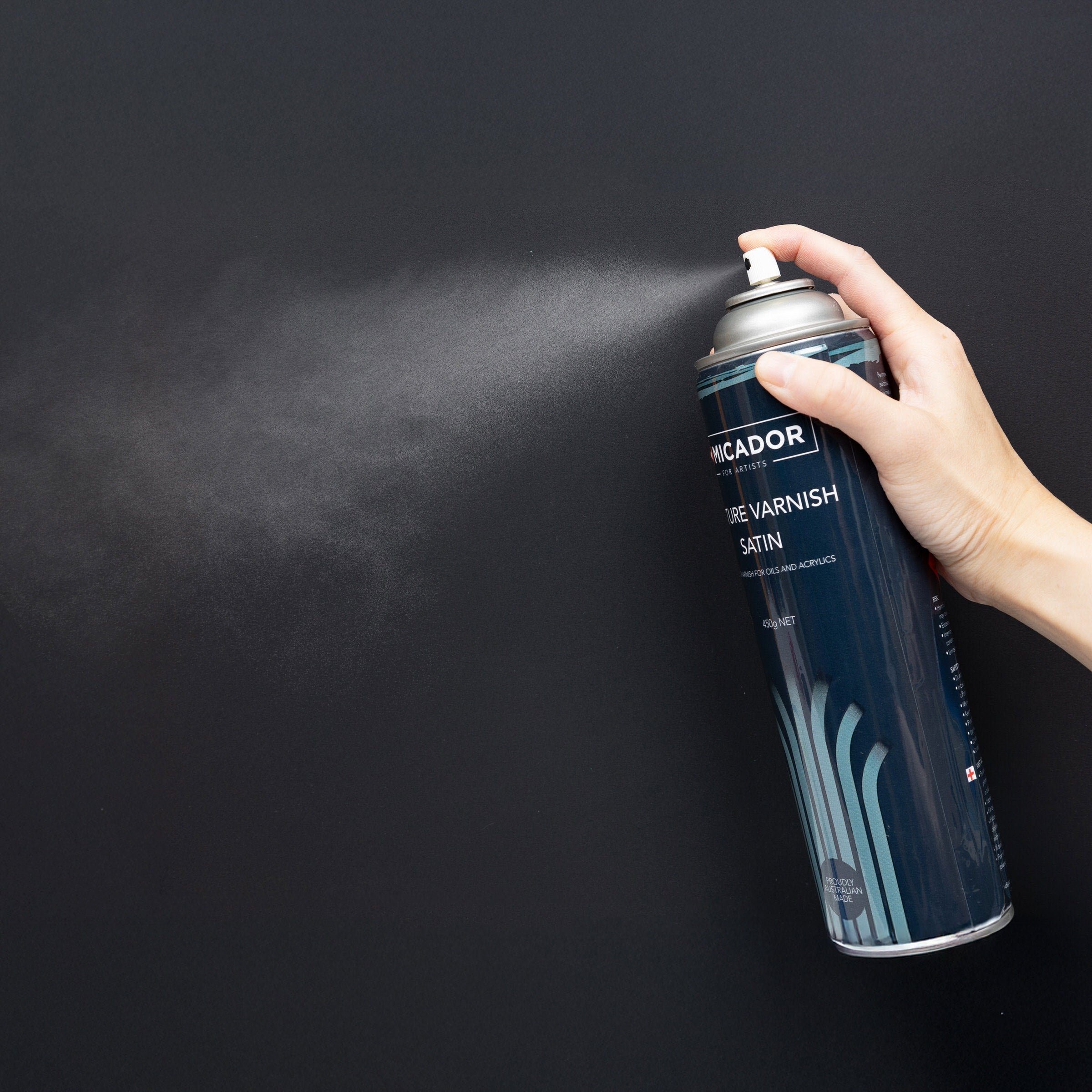 Picture Varnish Satin, 450g  Micador For Artists