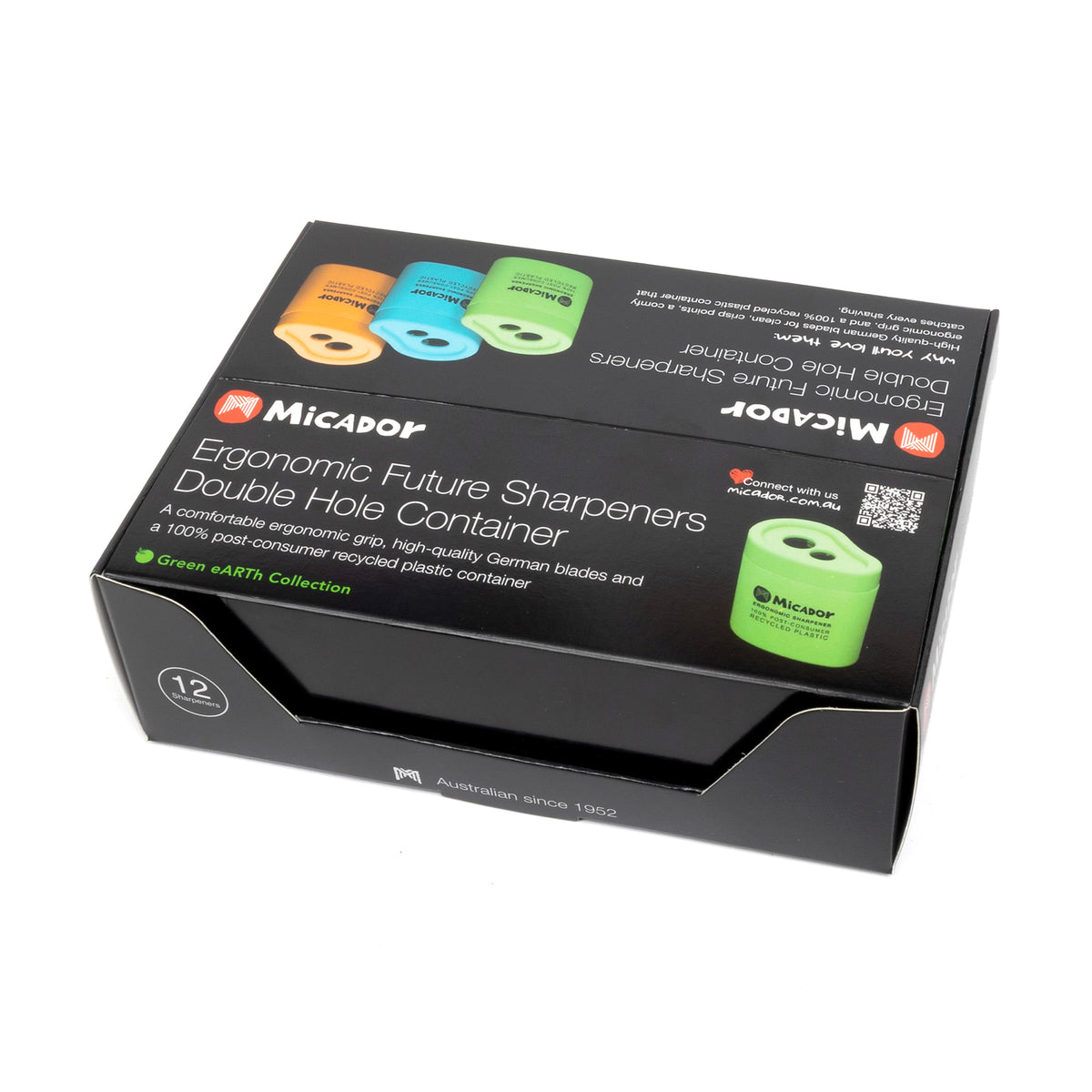 Ergonomic Future Sharpener Double Hole Micador