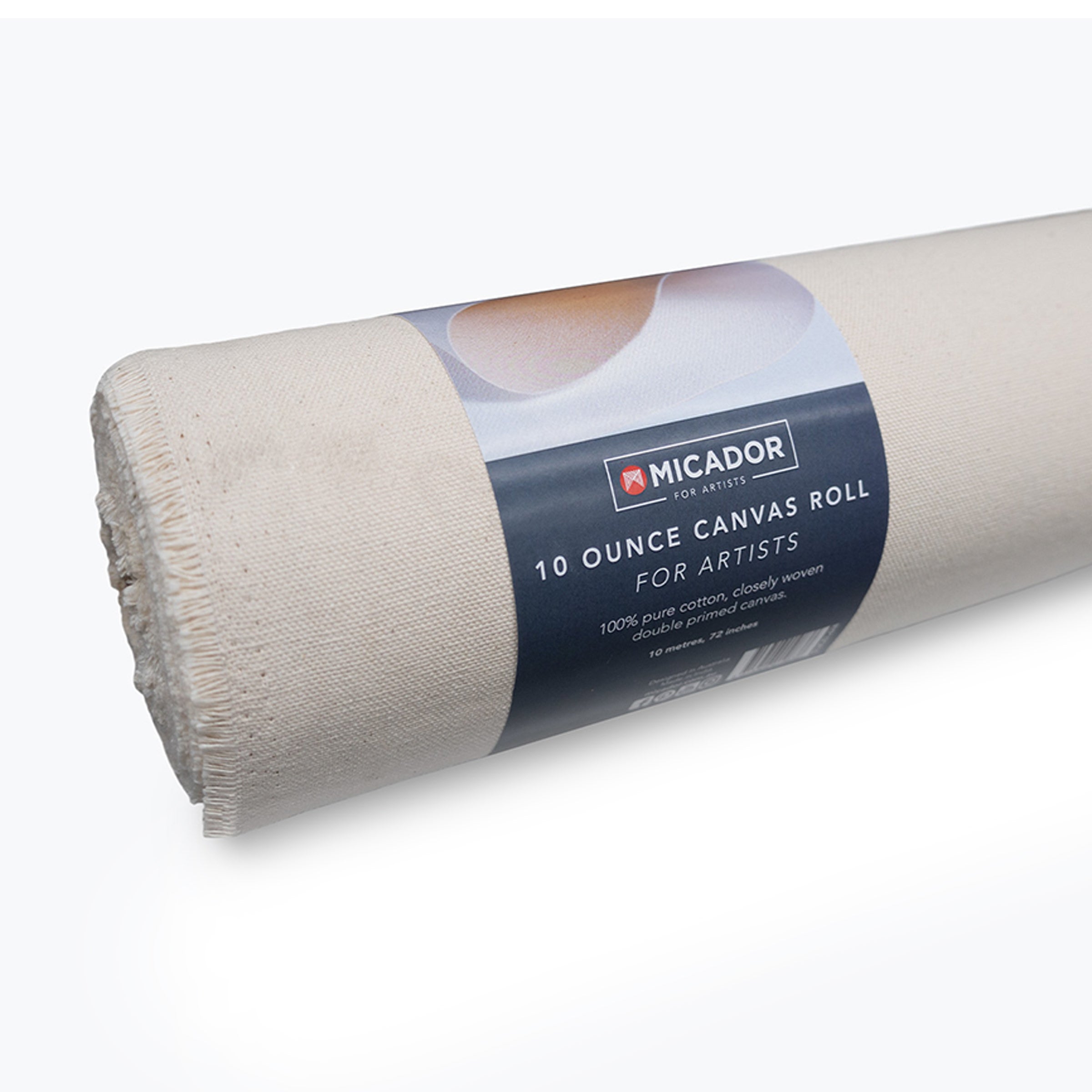 Micador For Artists Blank Space Primed Canvas Roll