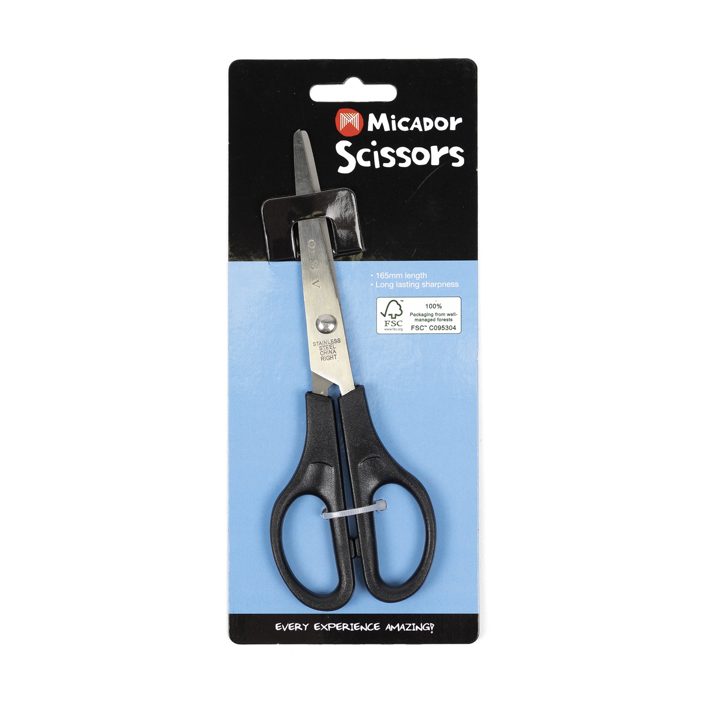 Micador Scissor Black 165Mm