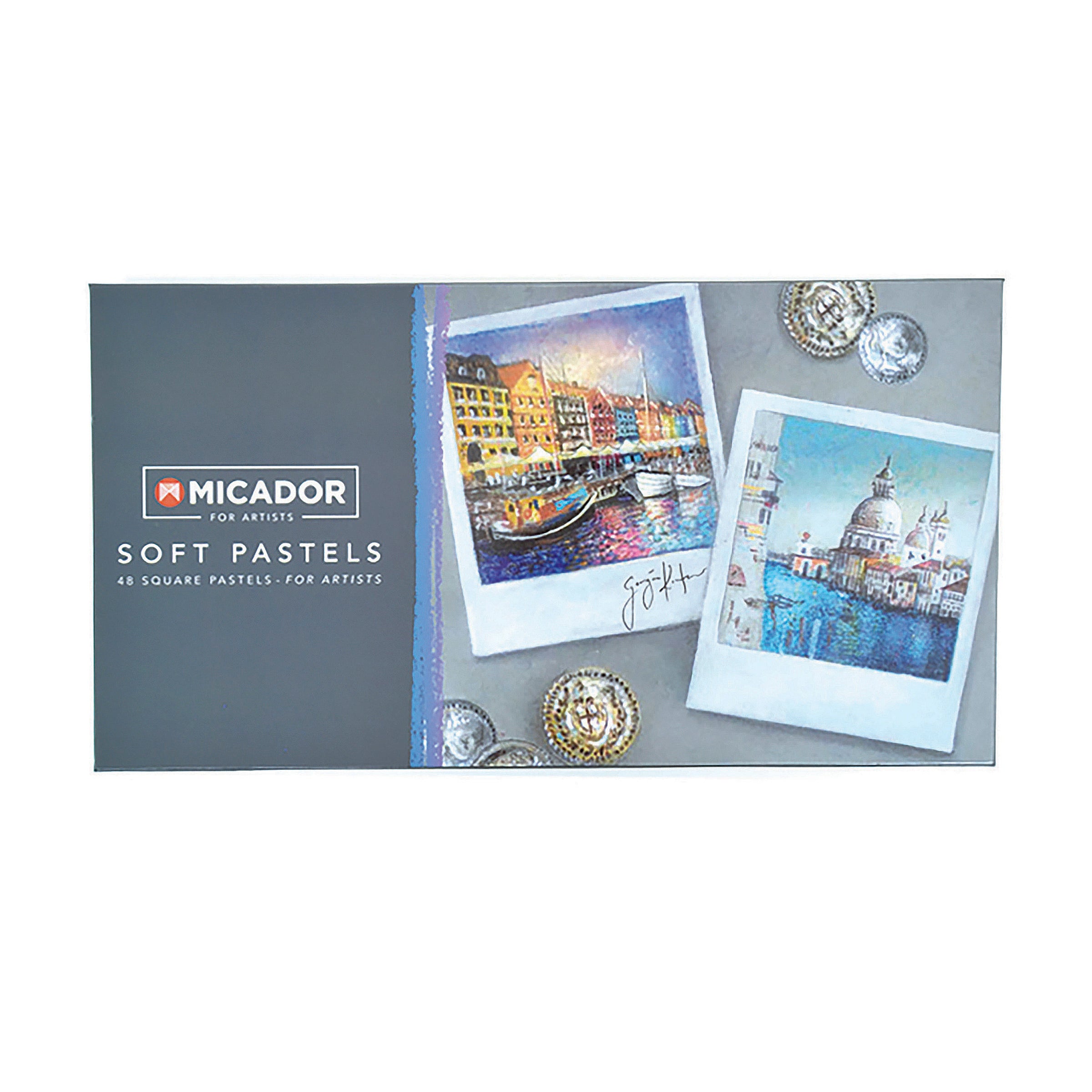 Micador For Artists Artist Soft Pastels 48Pk